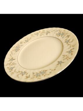M Japan Camelot 3560 Blue Rose Salad Plates Set of 2 Vintage